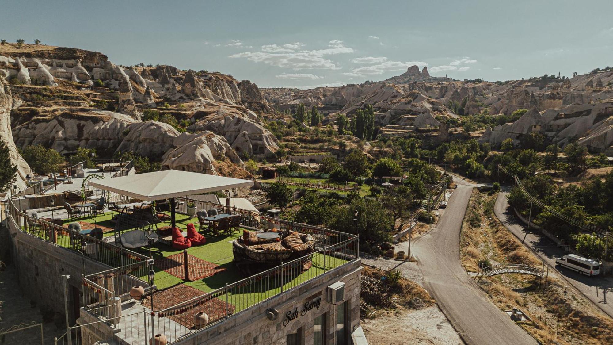 Sah Saray Cave Suites Halal Hotel Гьореме Екстер'єр фото