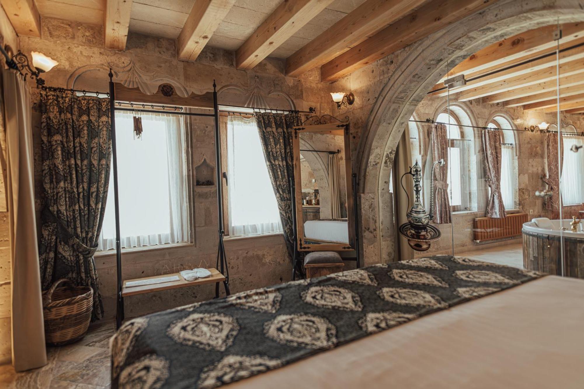 Sah Saray Cave Suites Halal Hotel Гьореме Екстер'єр фото