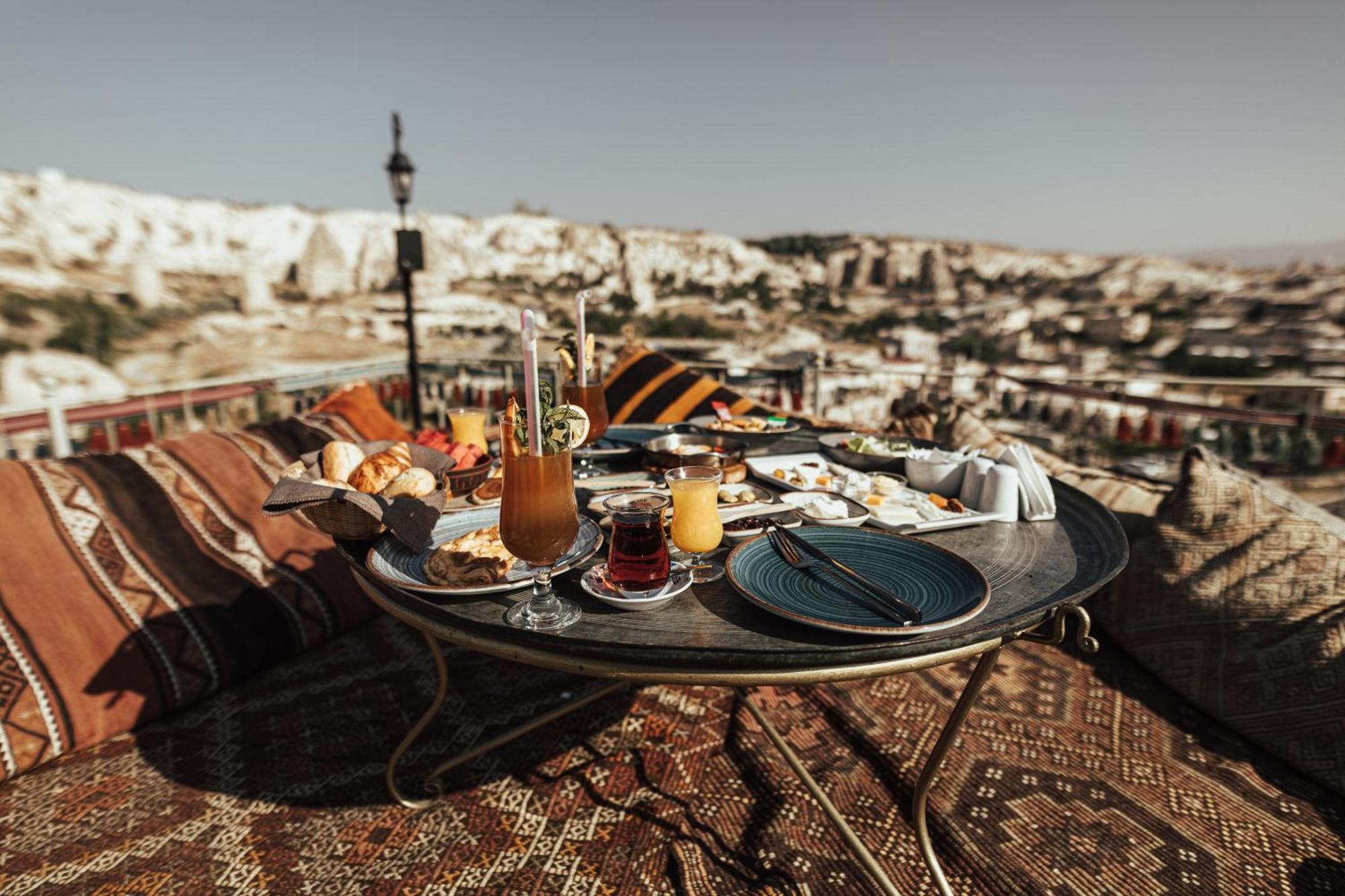 Sah Saray Cave Suites Halal Hotel Гьореме Екстер'єр фото
