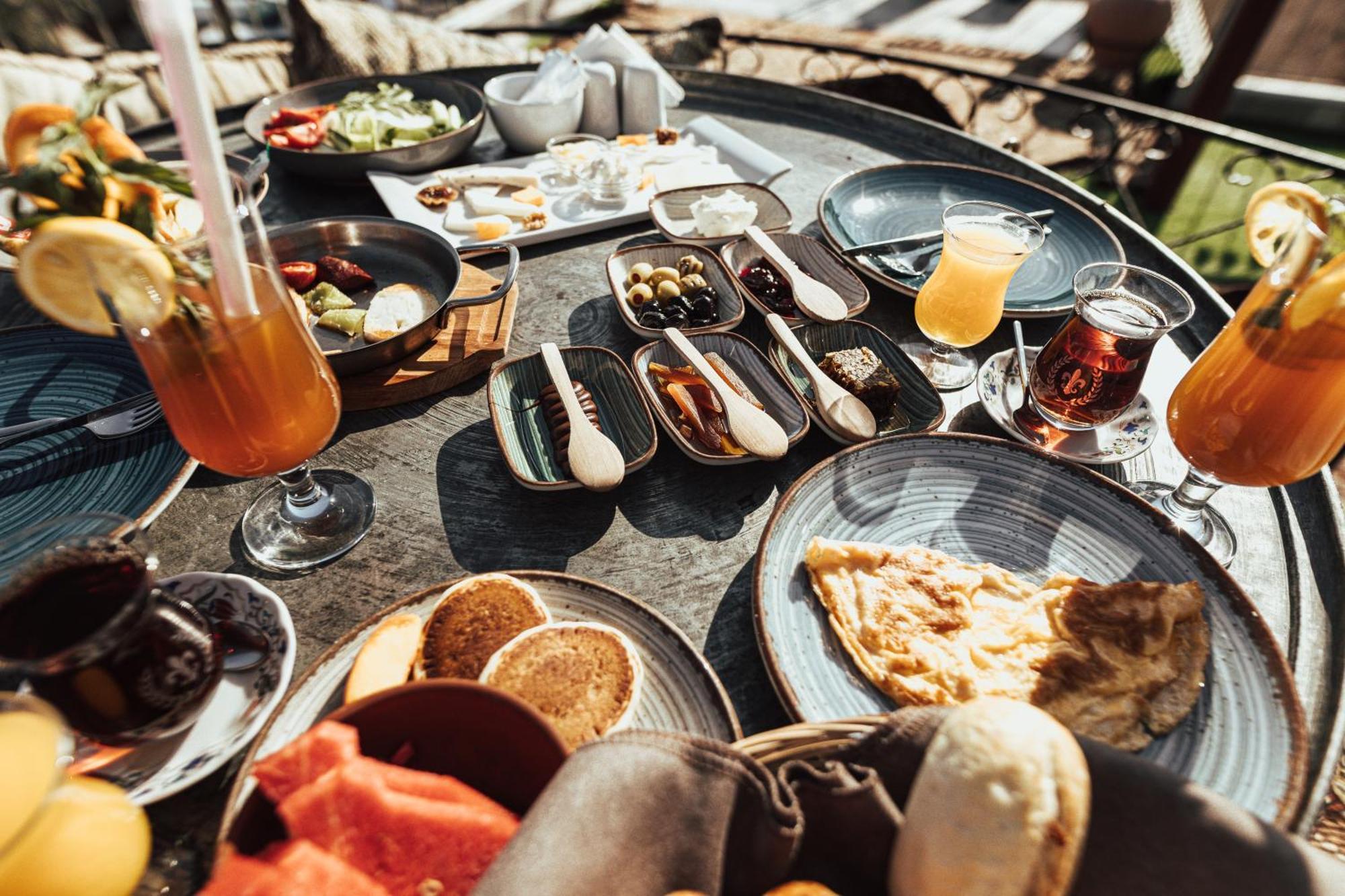 Sah Saray Cave Suites Halal Hotel Гьореме Екстер'єр фото