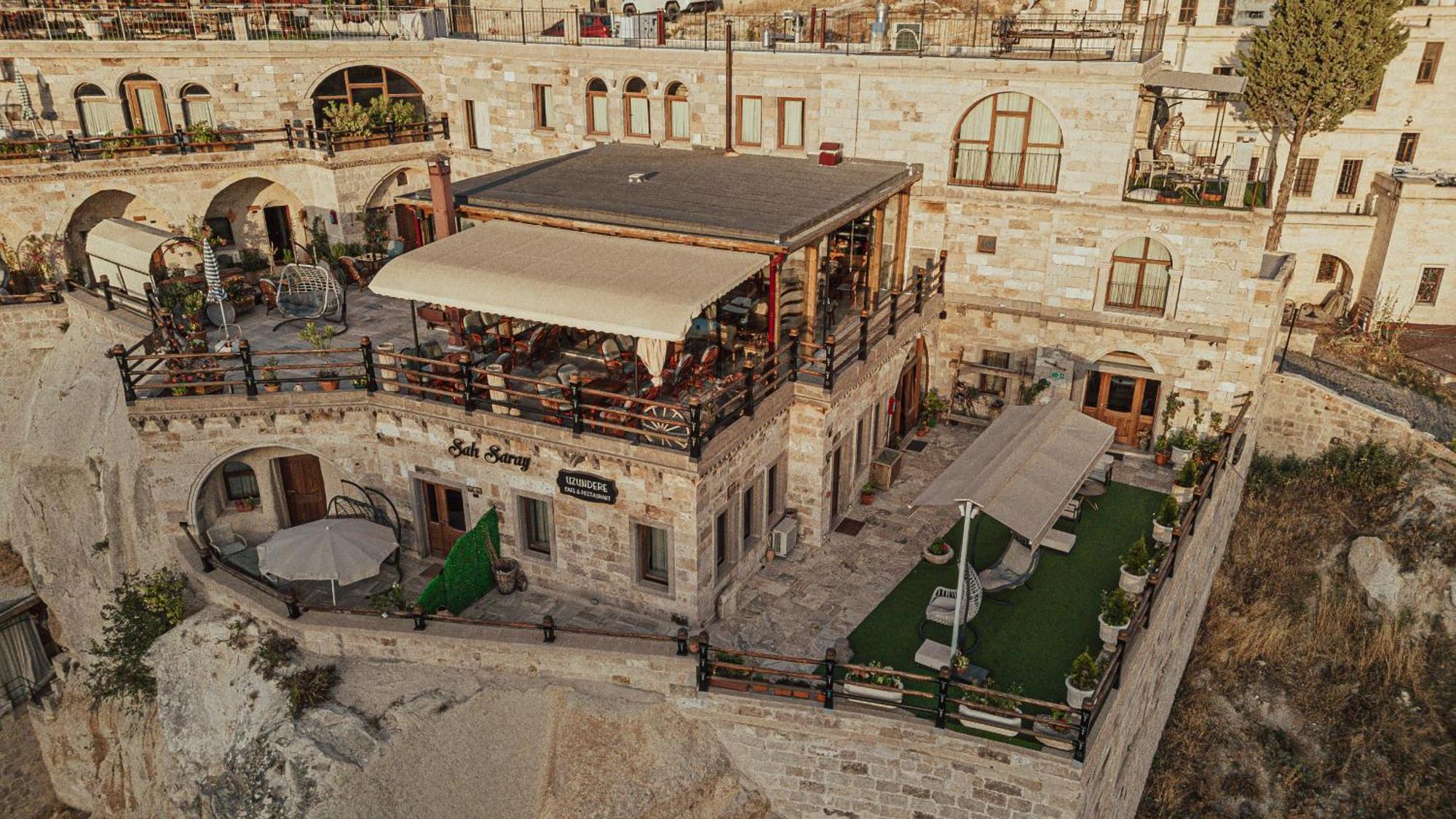 Sah Saray Cave Suites Halal Hotel Гьореме Екстер'єр фото