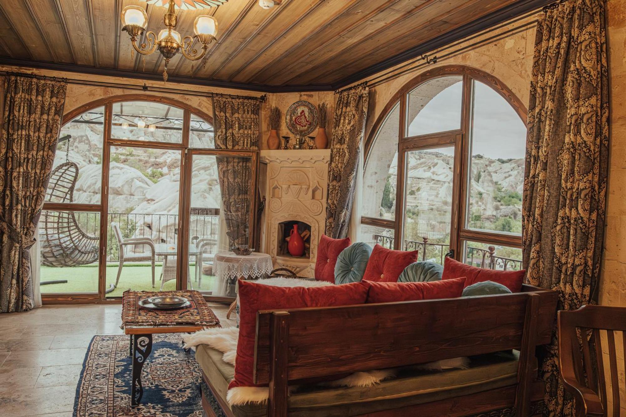 Sah Saray Cave Suites Halal Hotel Гьореме Екстер'єр фото