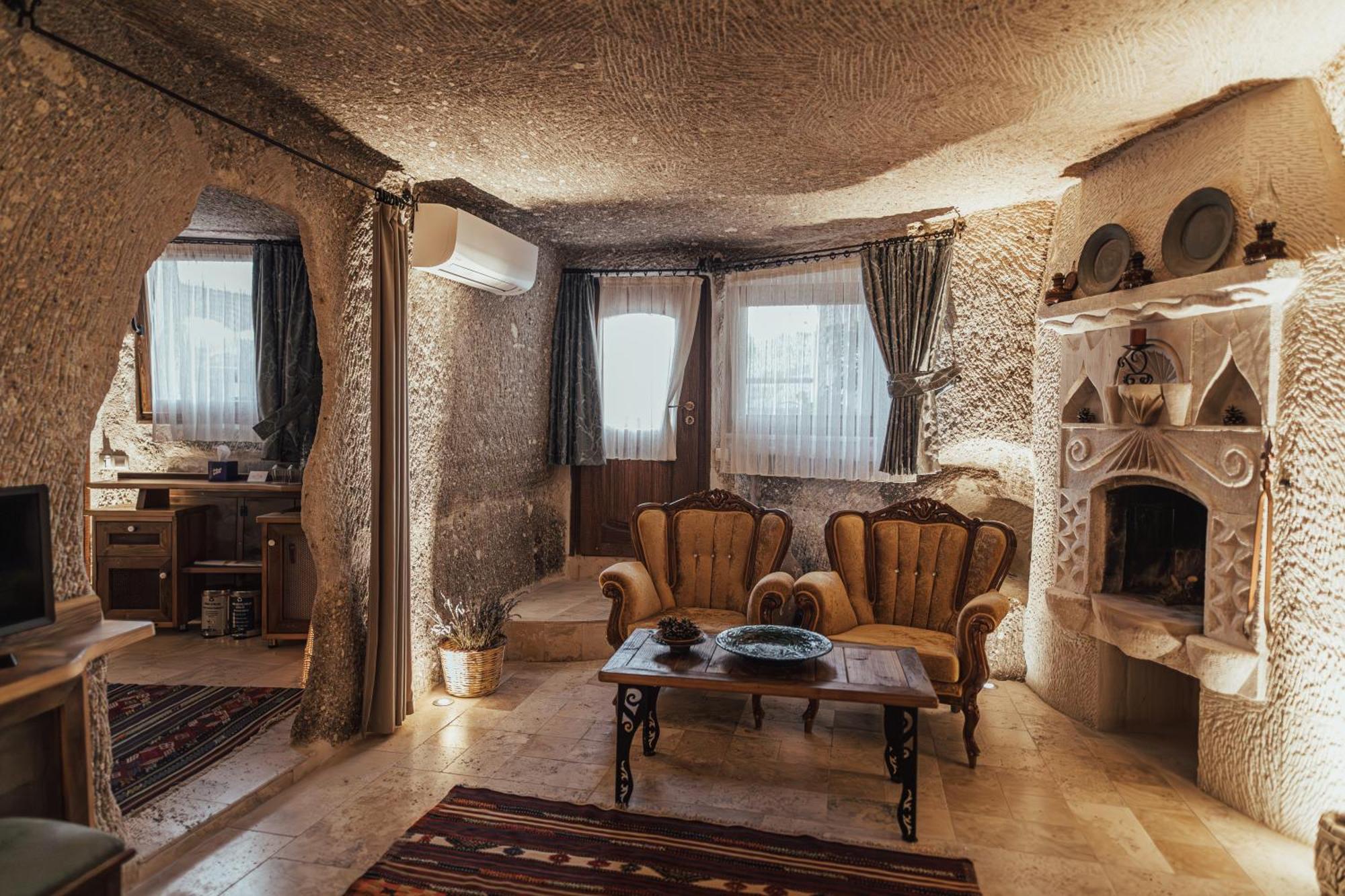 Sah Saray Cave Suites Halal Hotel Гьореме Екстер'єр фото