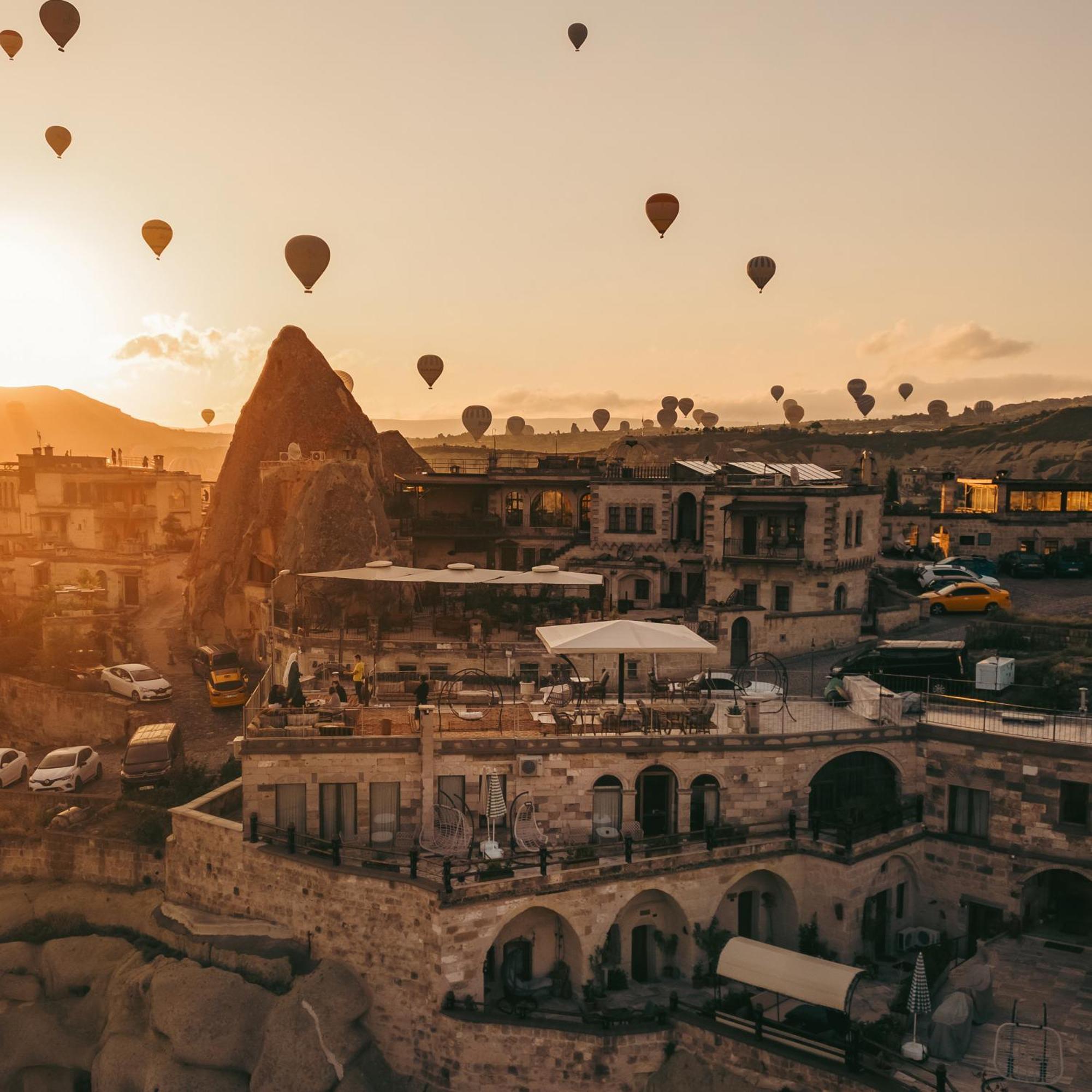 Sah Saray Cave Suites Halal Hotel Гьореме Екстер'єр фото