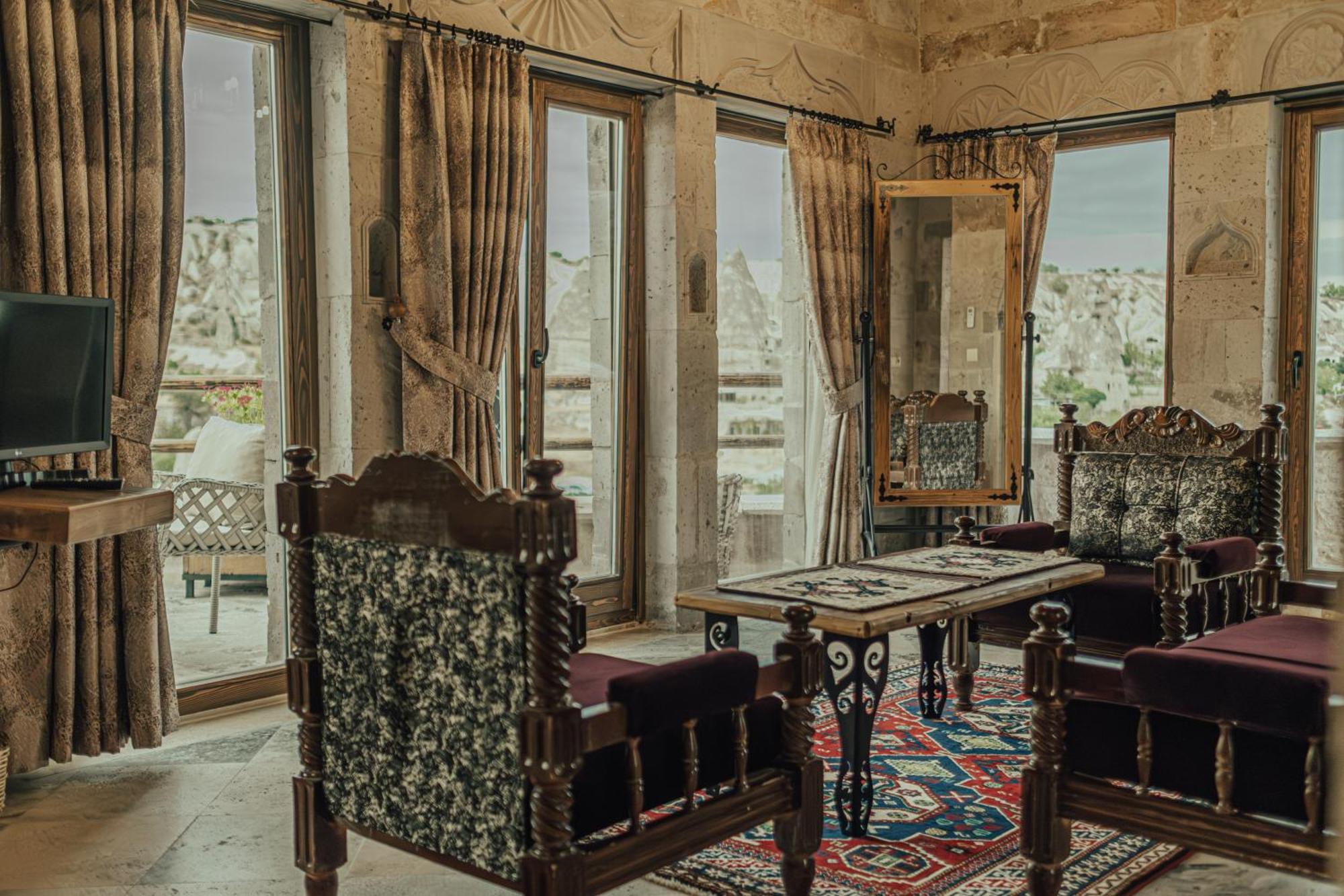 Sah Saray Cave Suites Halal Hotel Гьореме Екстер'єр фото