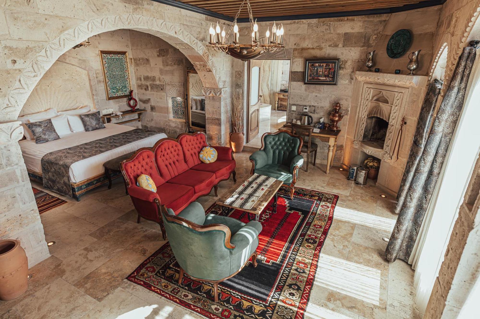 Sah Saray Cave Suites Halal Hotel Гьореме Екстер'єр фото