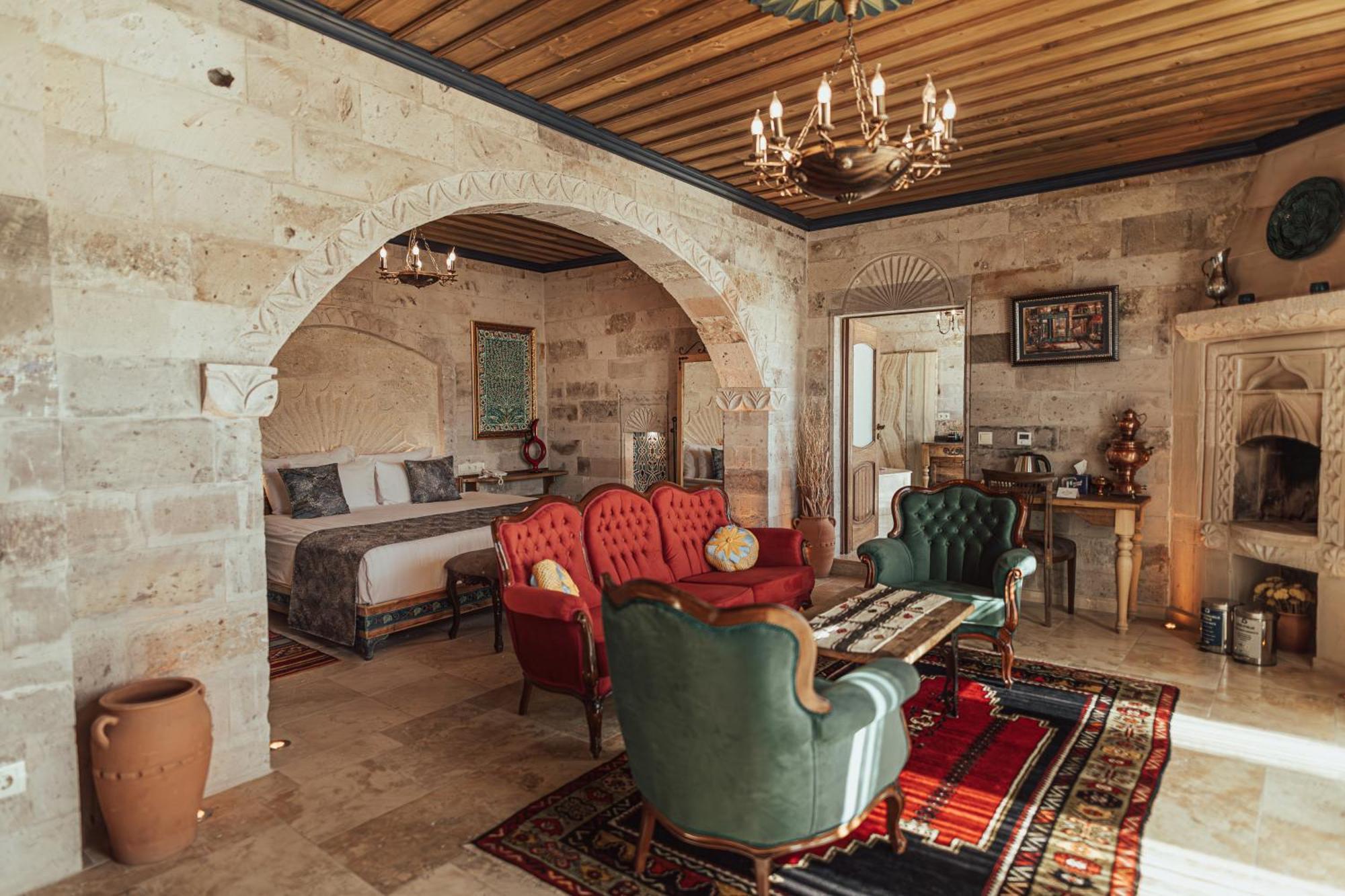 Sah Saray Cave Suites Halal Hotel Гьореме Екстер'єр фото
